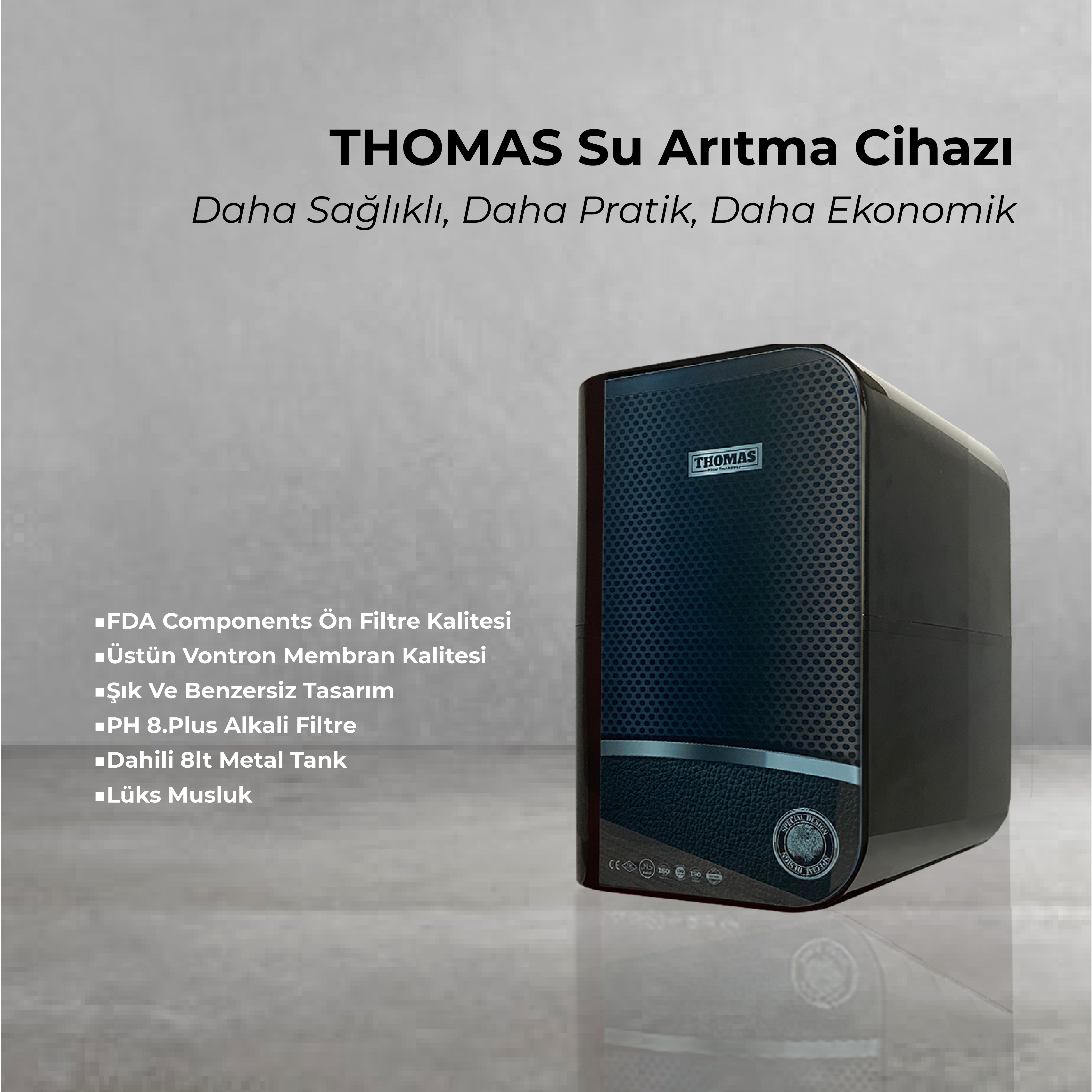 Thomas Ph 8 Su Arıtma Cihazı 